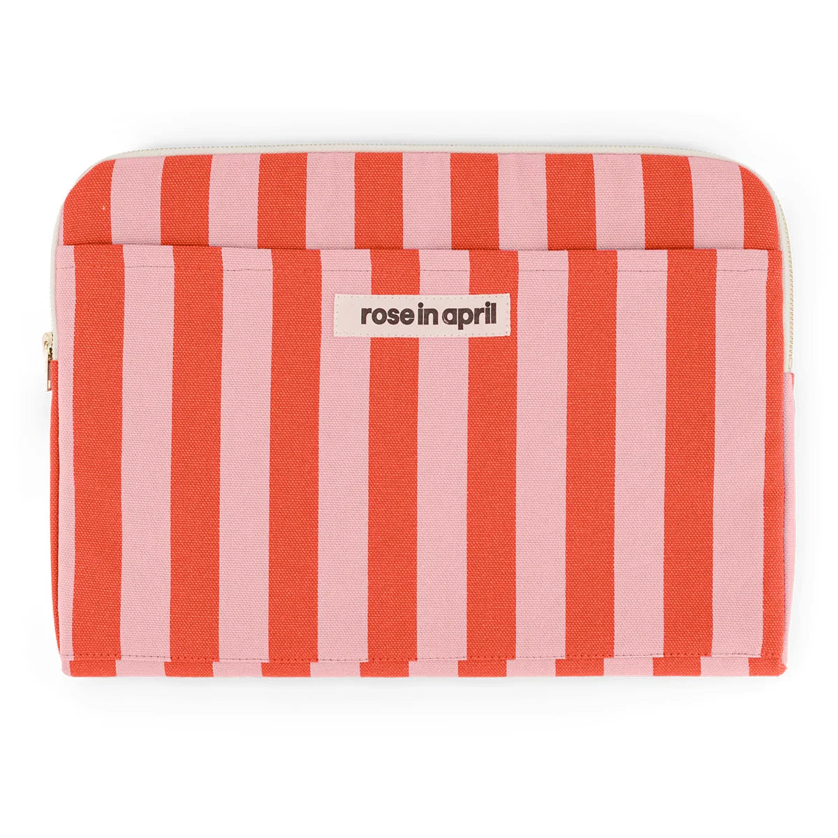 Housse d'ordinateur 13&14" Octave  Rayures Candy pink / Rouge