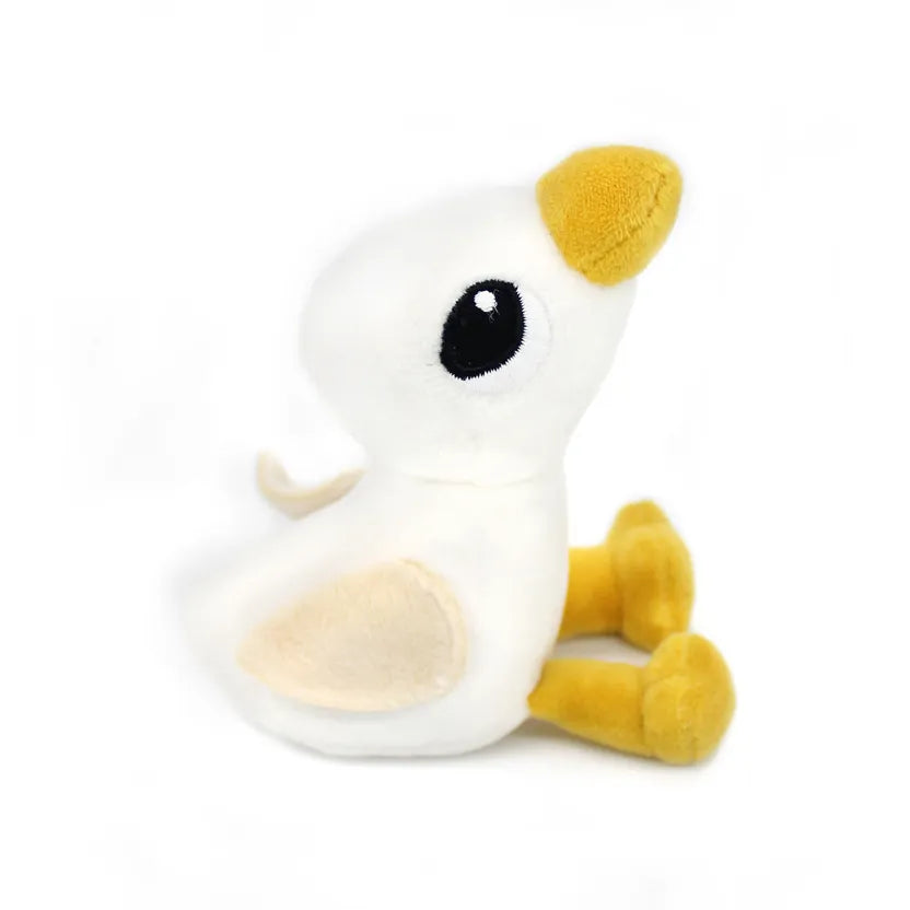 PTIPOTOS BY LES DEGLINGOS PELUCHE MAMAN BEBE JEBONGOU L'OIE BLANCHE