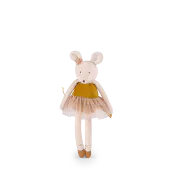 Petite peluche Souris or - La petite école de danse