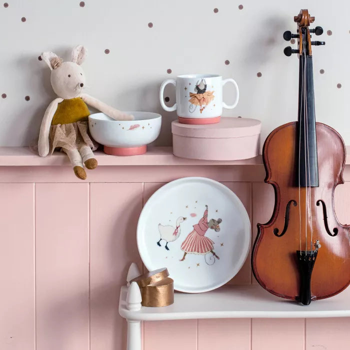 Petite peluche Souris or - La petite école de danse