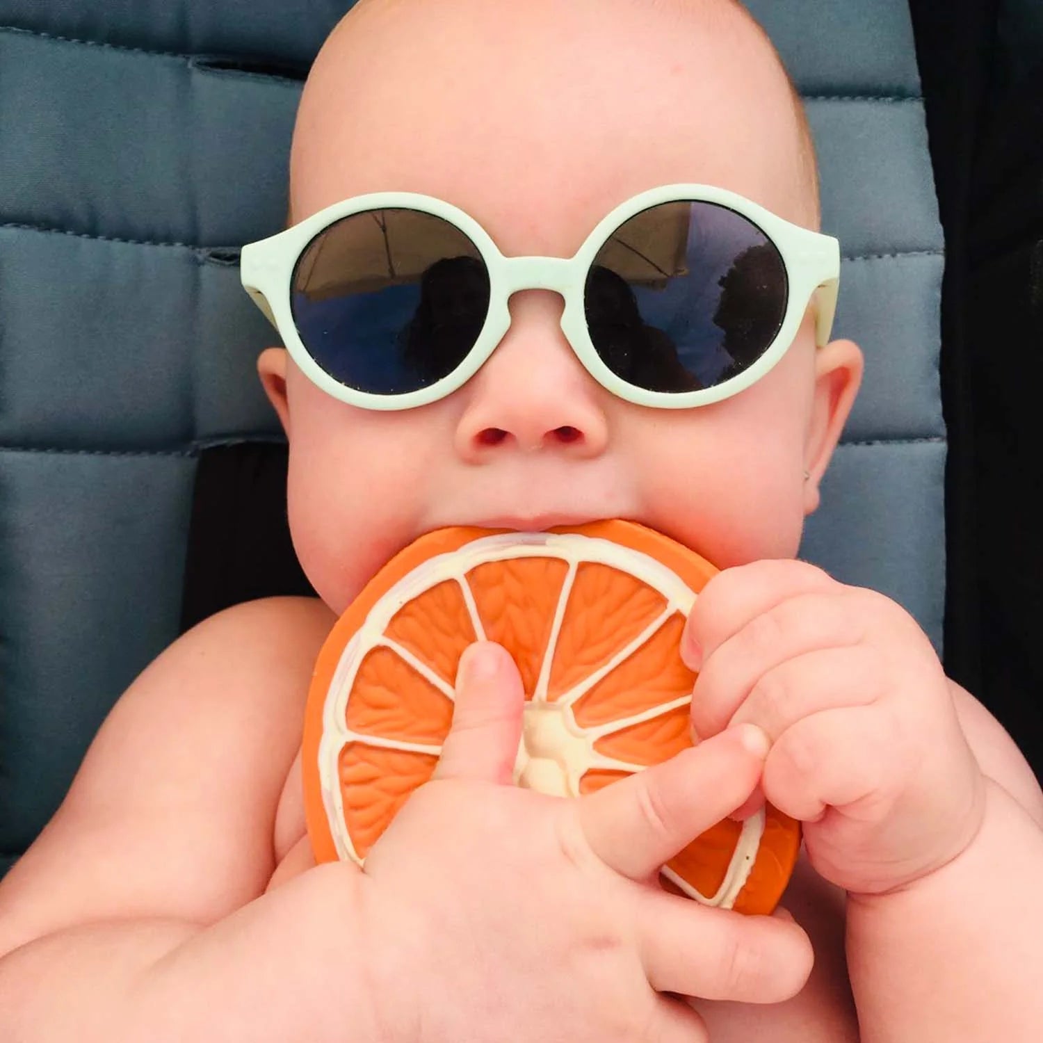 Clementino the Orange Anneau Dentition Bébé