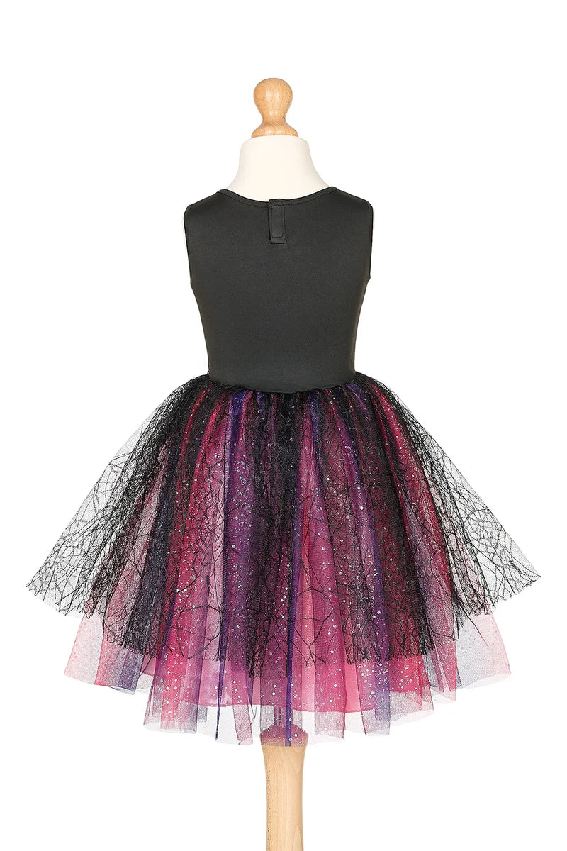 Halloween robe noir et rose Ornella