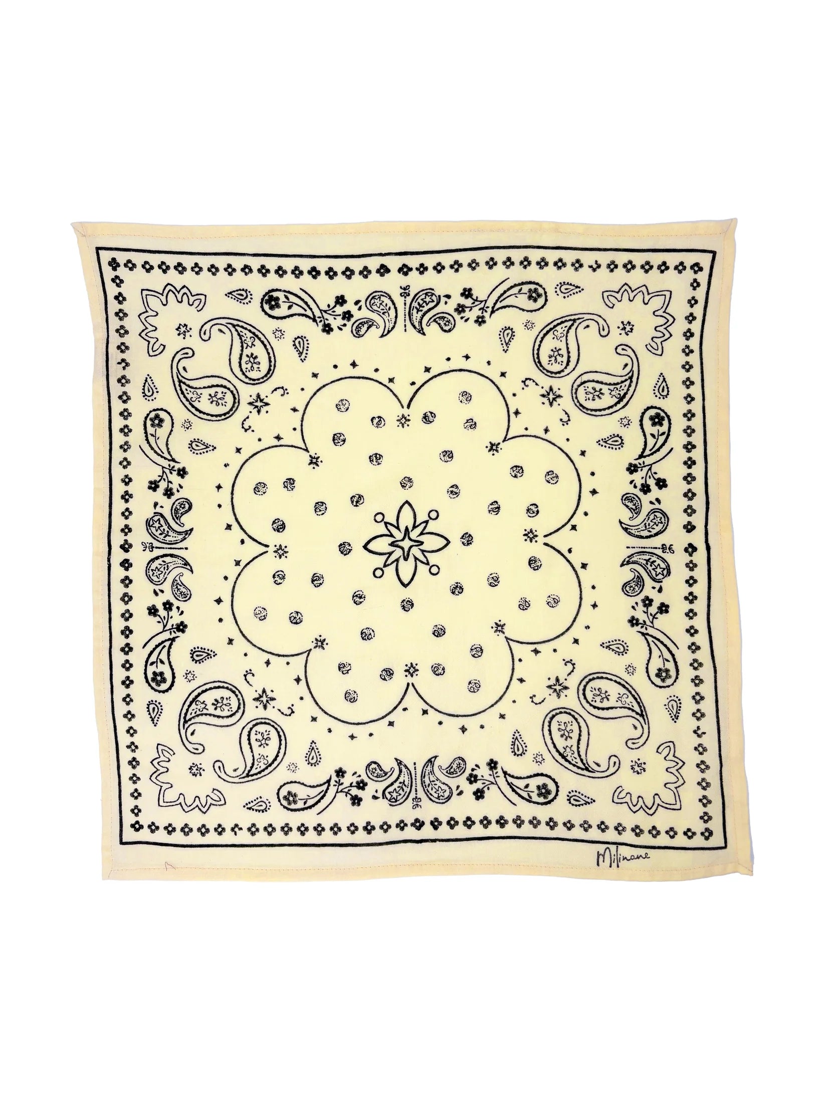 Petit foulard OSCAR - Bandana Vanille