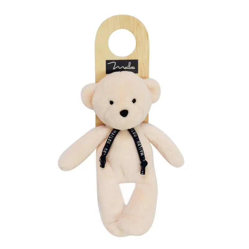 Doudou Ours Dorlotin Pantin – Ivoire 🇫🇷