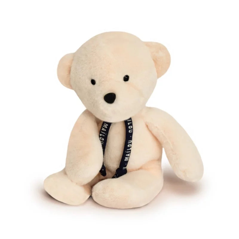 Doudou Ours Dorlotin Pantin – Ivoire 🇫🇷