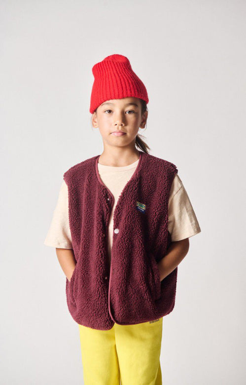 HOKTOWN SANS MANCHE BORDEAUX CHINE