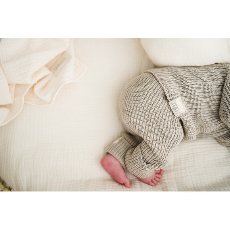 Pantalon bébé canale ivory t3