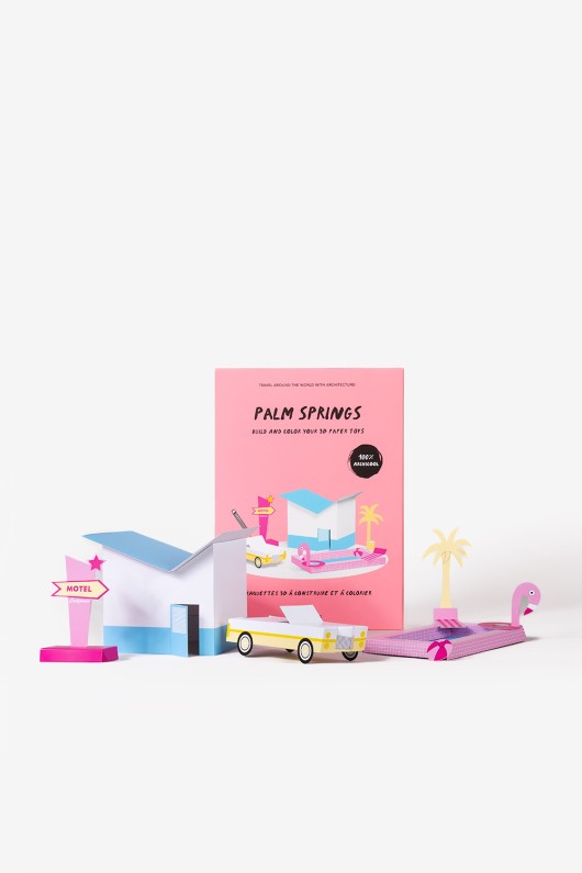 Maquettes 3D à construire et à colorier