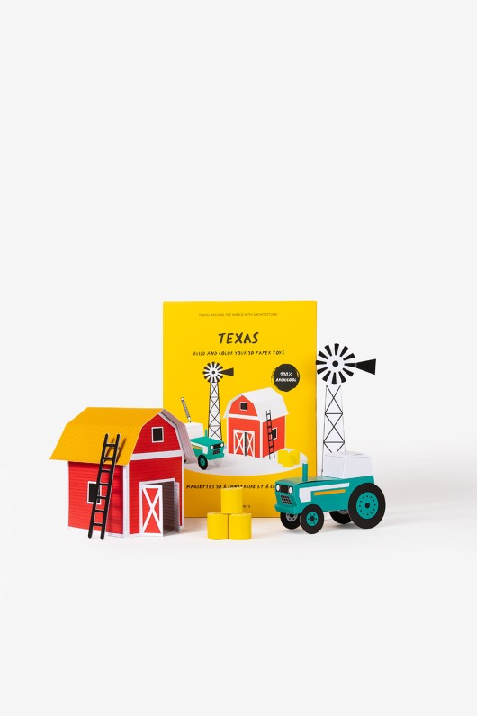 Maquettes 3D à construire et à colorier