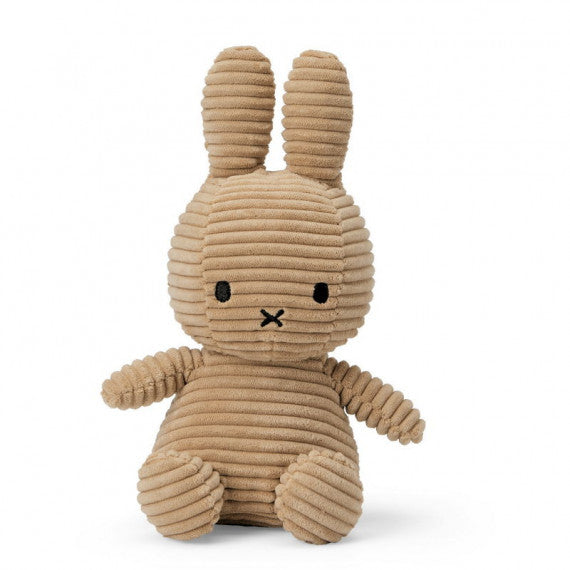 Miffy Velours Côtelé beige ECO 23cm