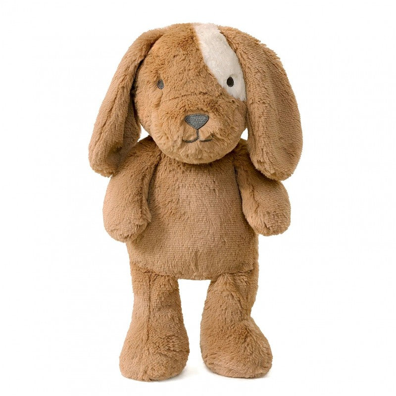 Peluche ultra douce chien 40 cm - Crème