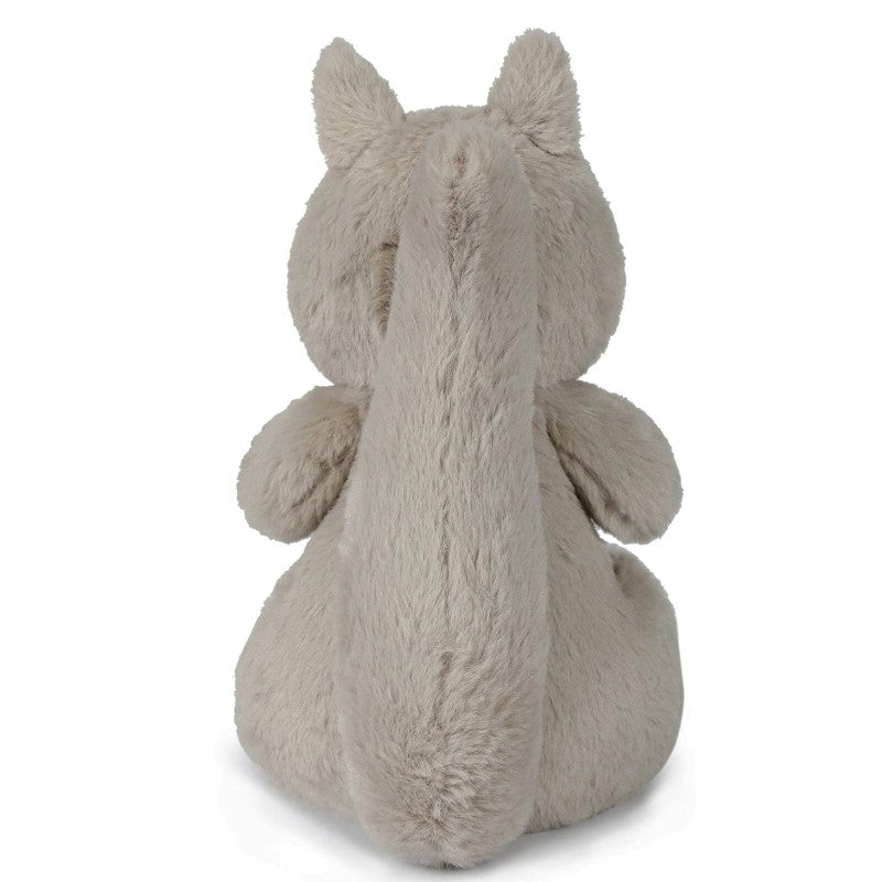 Peluche ultra douce écureuil 24 cm - Beige