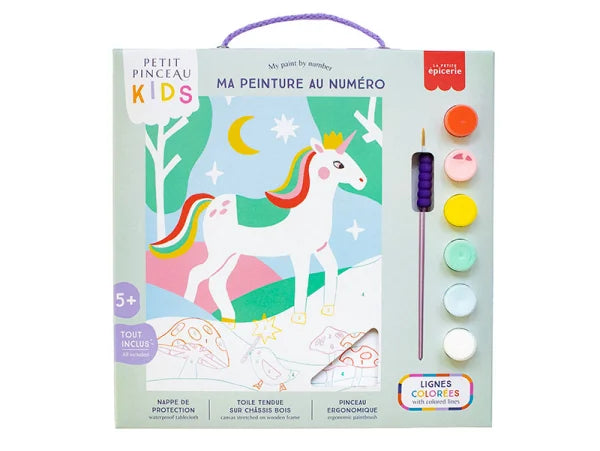 PETIT PINCEAU KIDS - LICORNE ET PIOU