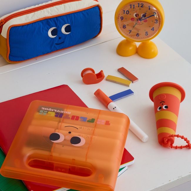 Lampe de poche en silicone cône de chantier - Bip Bip !