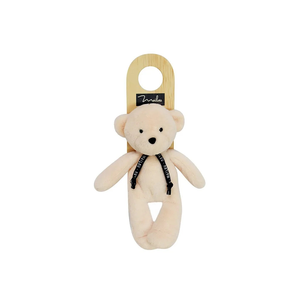 Petite Peluche Made in France – Ours Dorlotin Maïlou Ivoire