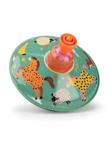 Petite toupie Les jouets métal