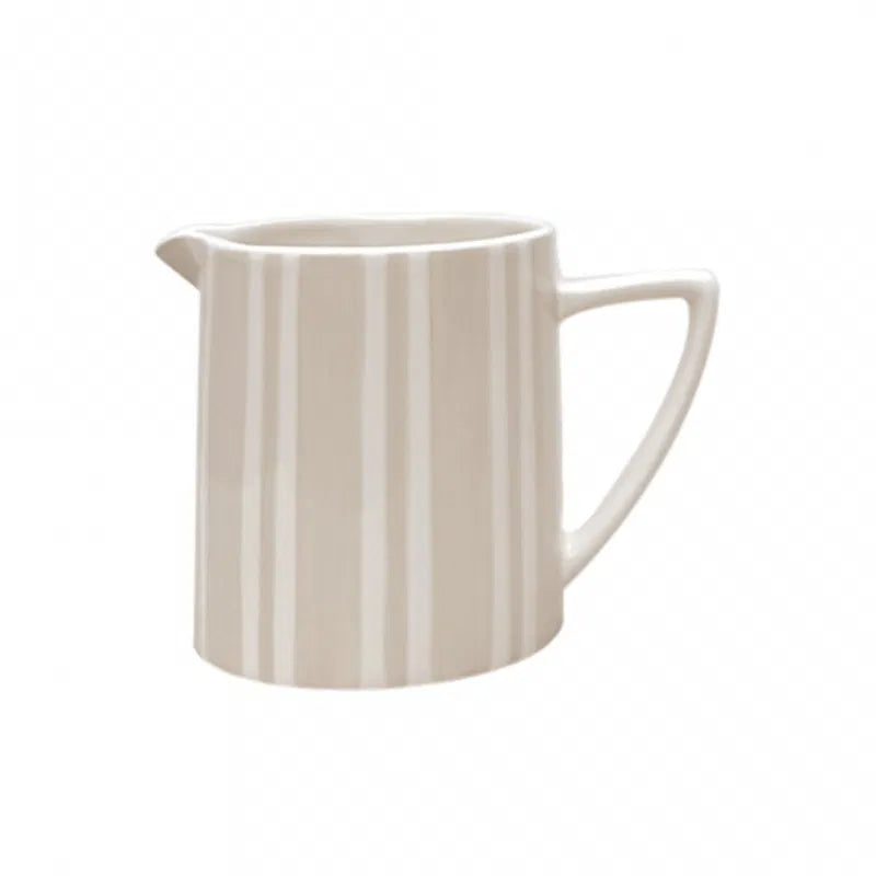 Pichet rayures sable