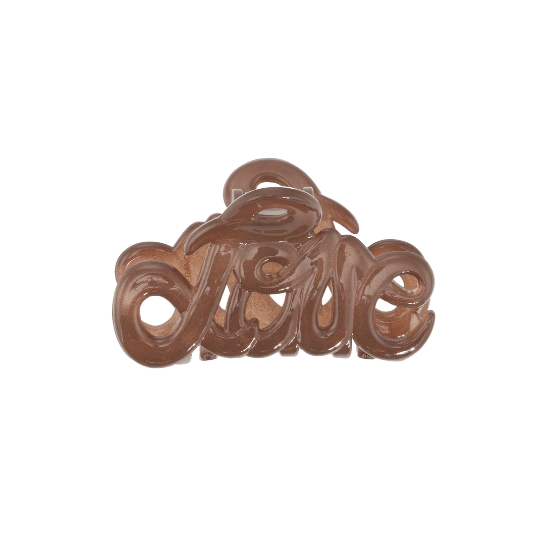 Pince pour cheveux LOVE - Caramel