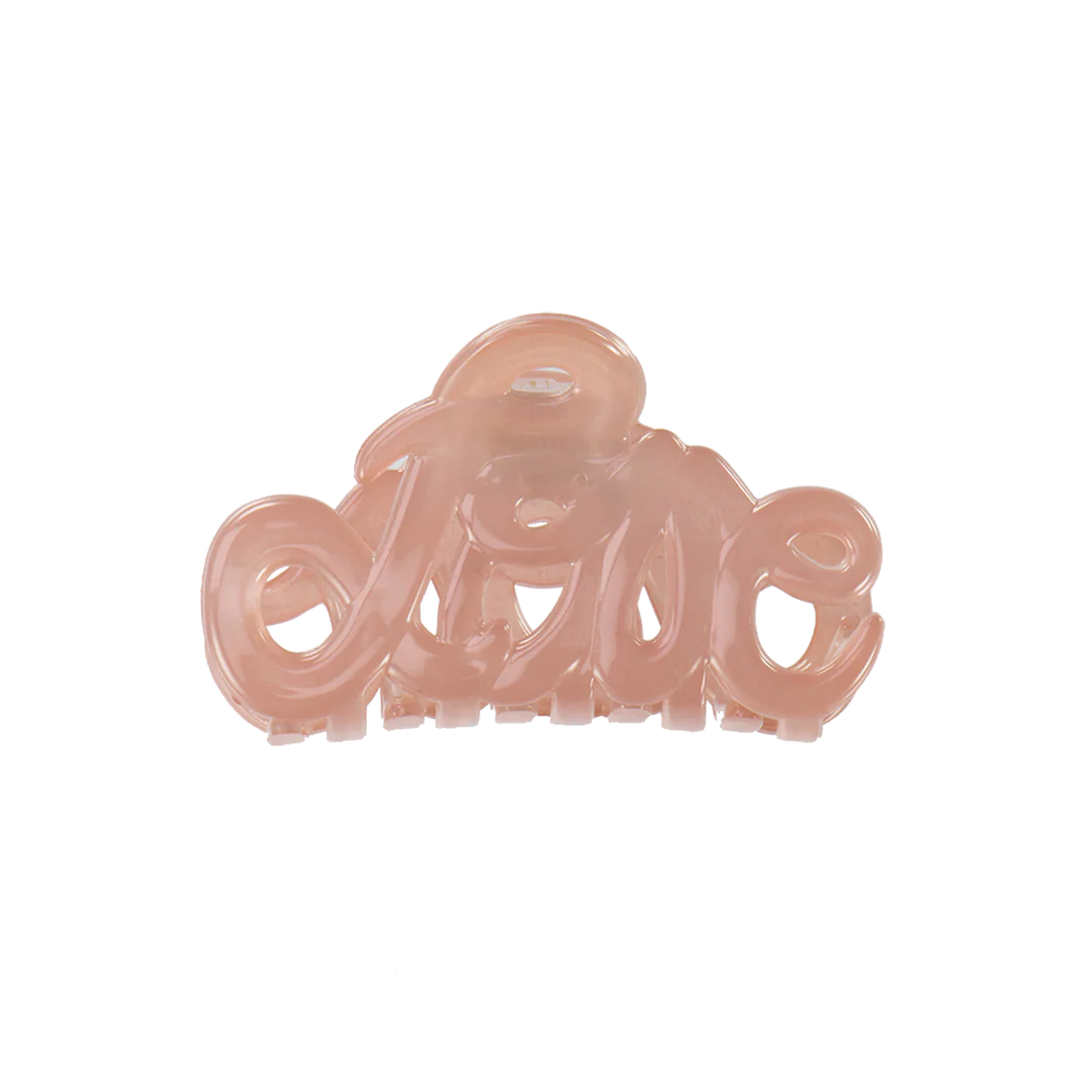 Pince pour cheveux LOVE - Nude