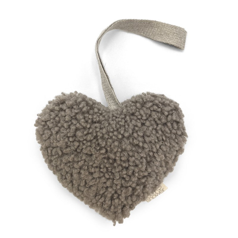 ATTACHE TETINE MIDNIGHT HEART BROWN DOODLE