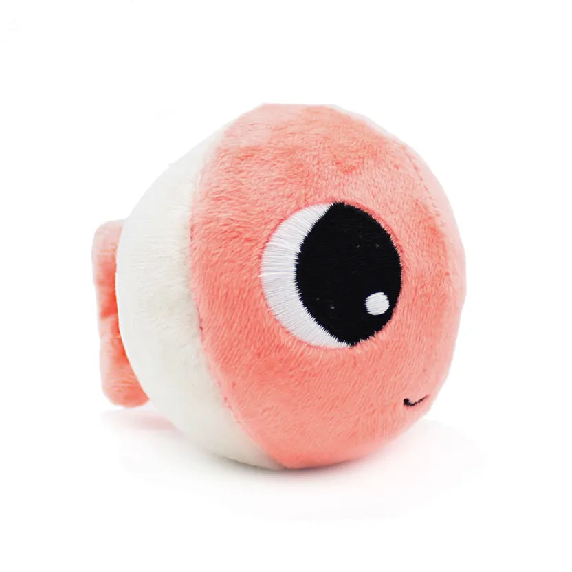 LES PTIPOTOS - PELUCHE BIGOU LE POISSON CLOWN MAMAN & BEBE CORAIL - 38CM