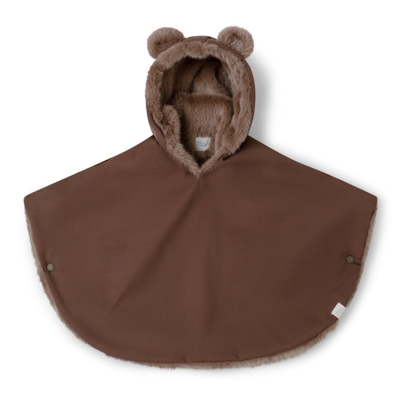 Poncho polair teddy neop moka