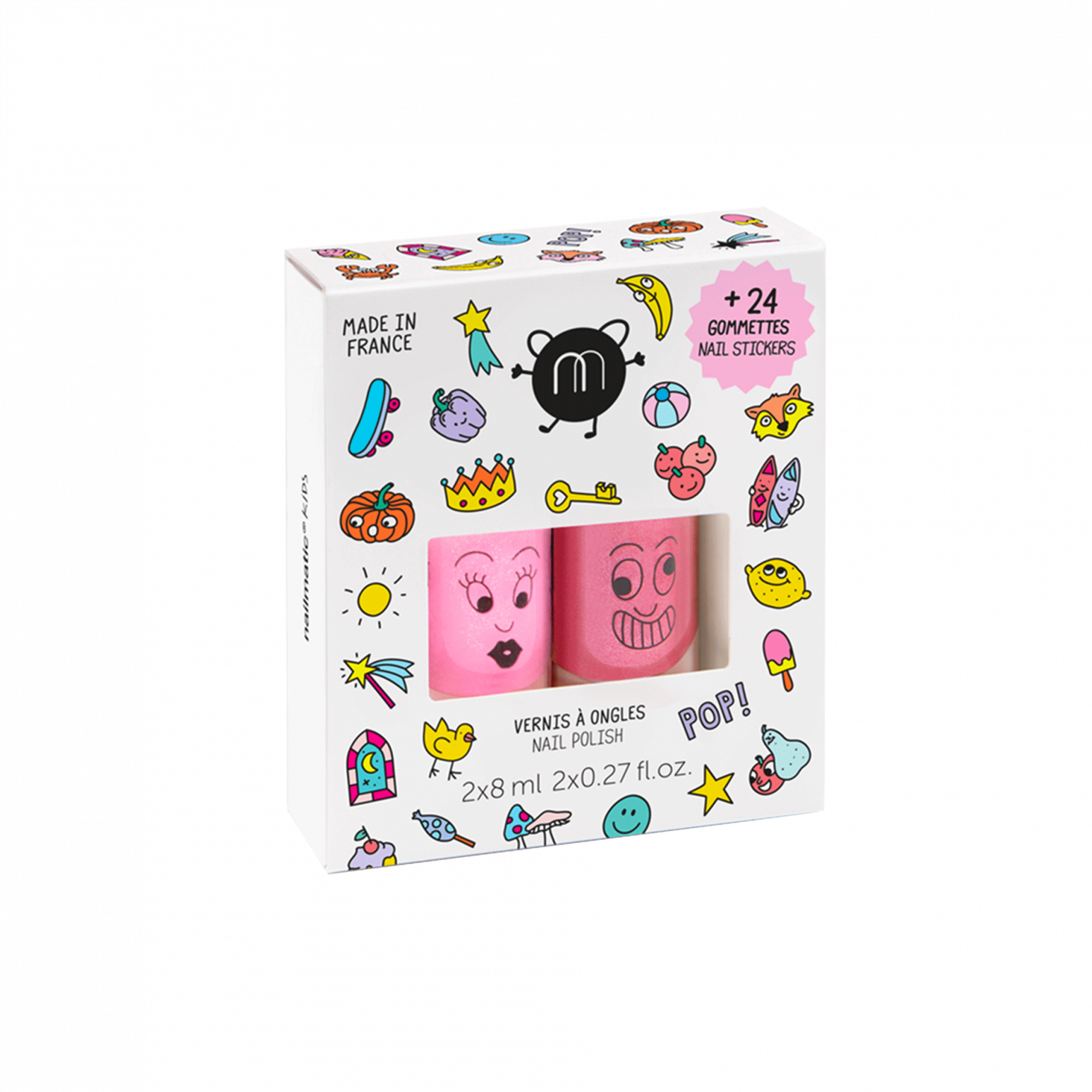 Set 2 vernis eau Dolly Kitty