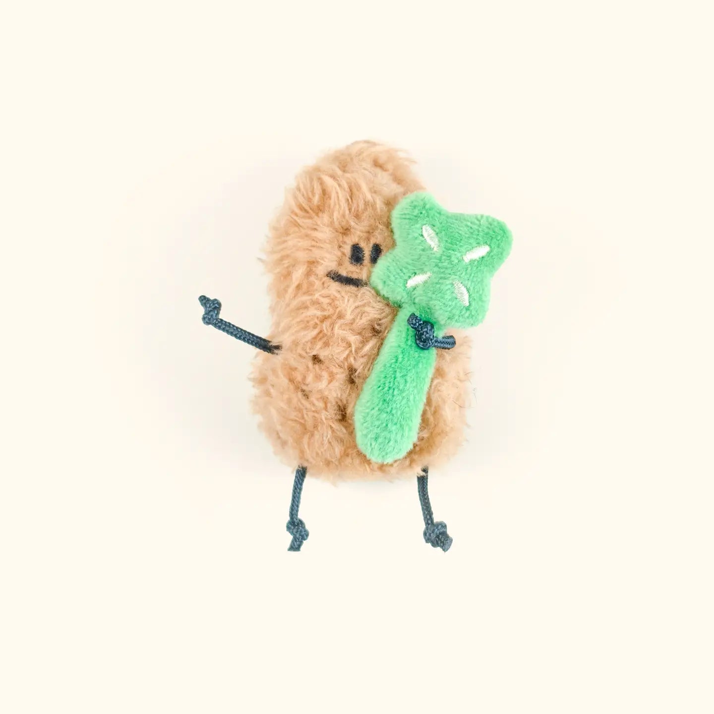 Mini Porte-clés Cacahuète Chanceuse