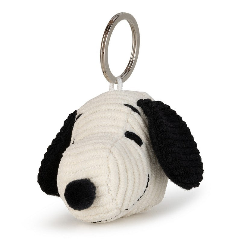 Snoopy porte-clé velours côtelé