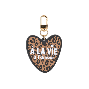 Porte clé - Léopard - A la vie à l'amour