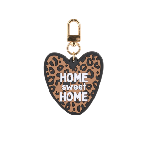 Porte clé - Léopard - Home sweet home