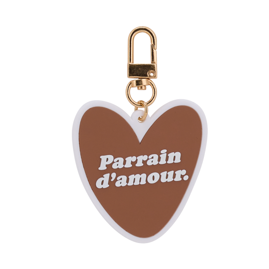 Porte-clés - Parrain d'amour