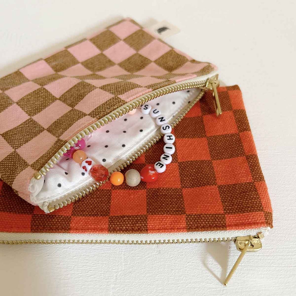 Porte-monnaie Marie  Damier Strawberry