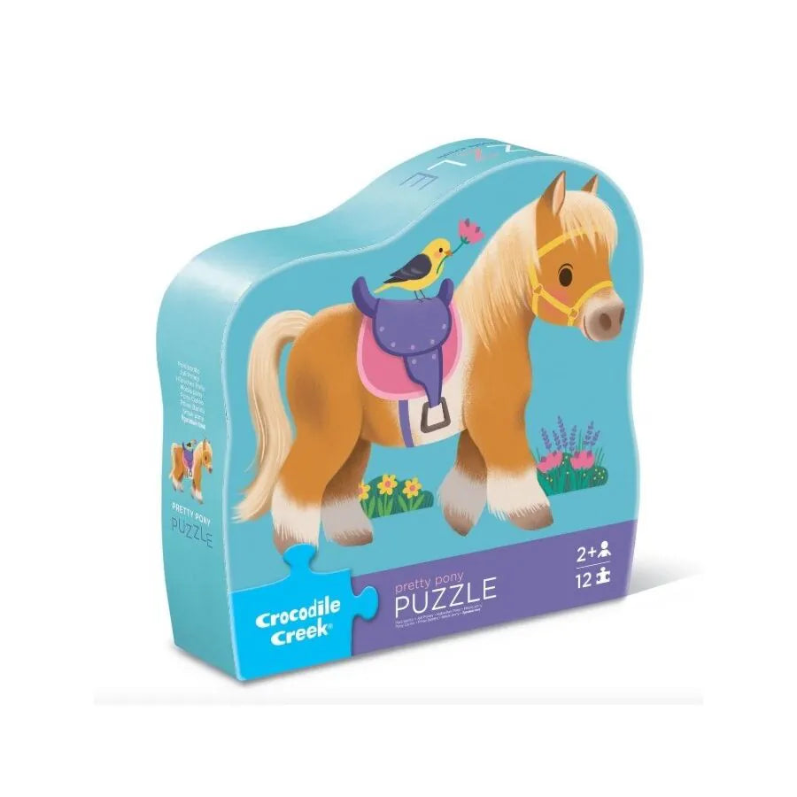 Mini Puzzle - 12 pièces - Poney