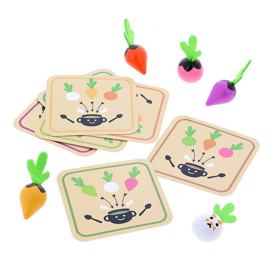 Jeu de mémo en bois, Mémotager Jour de récolte - Vilac