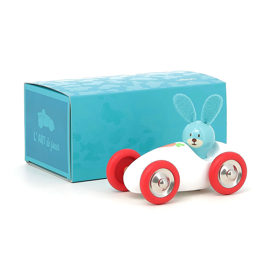 Voiture en bois Boizoos, Raoul le lapin - Vilac