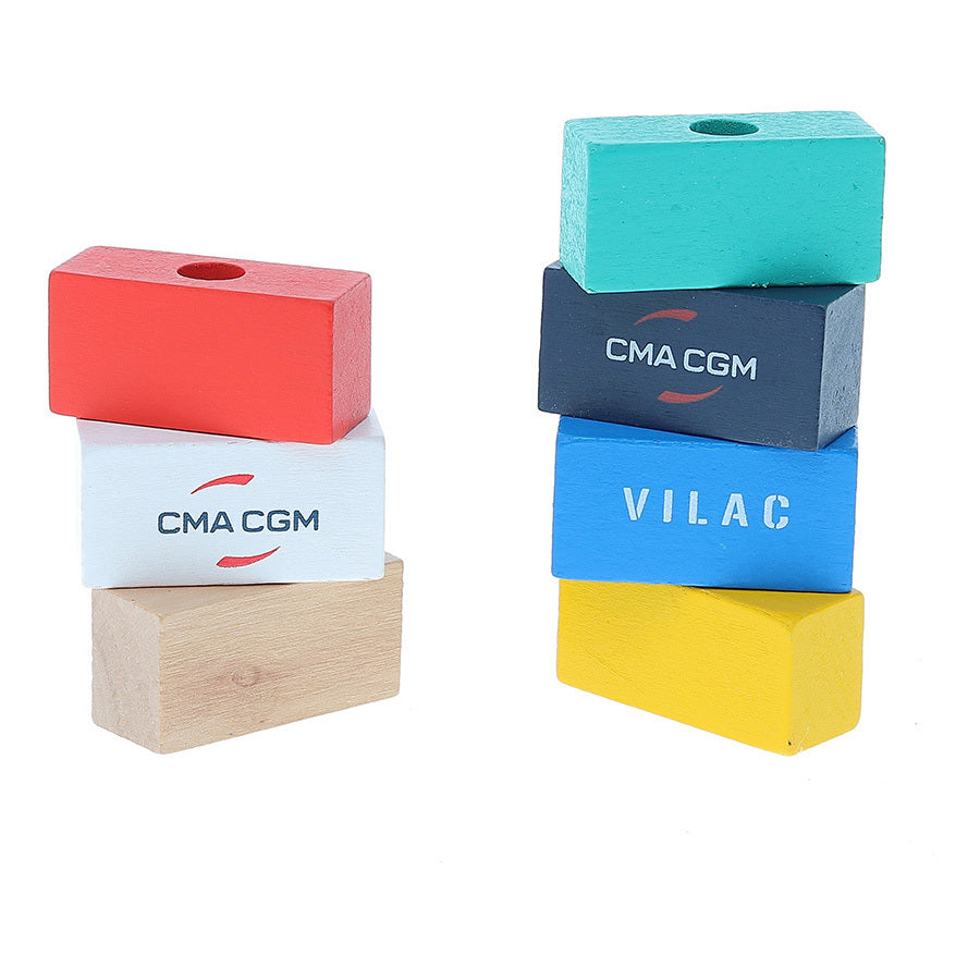 Bateau porte-conteneurs en bois, Jules Verne - CMA-CGM - Vilac