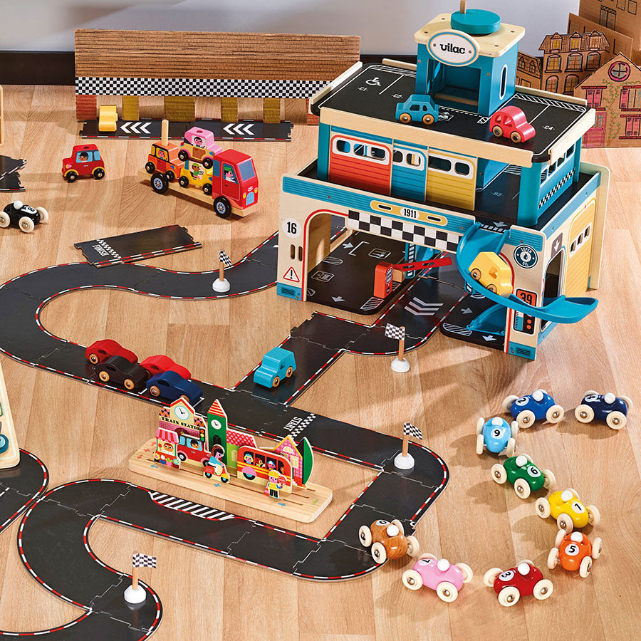 Voiture en bois, Mini roadster - Vilac