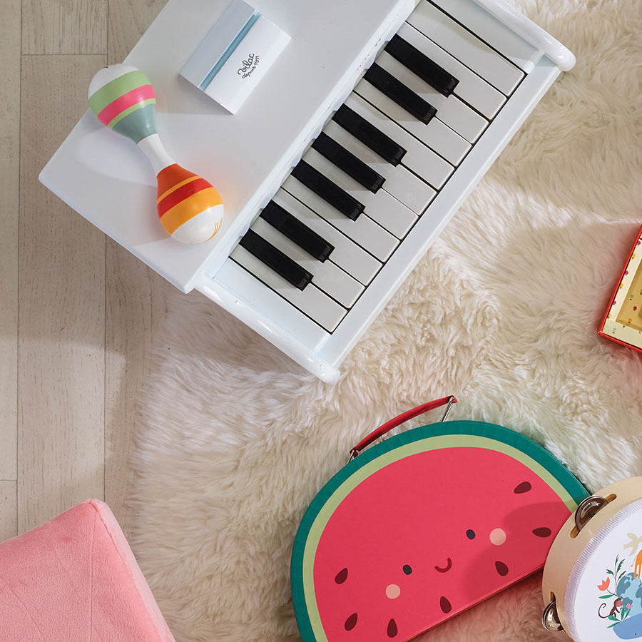 Maracas en bois, Les animaux du monde - Vilac