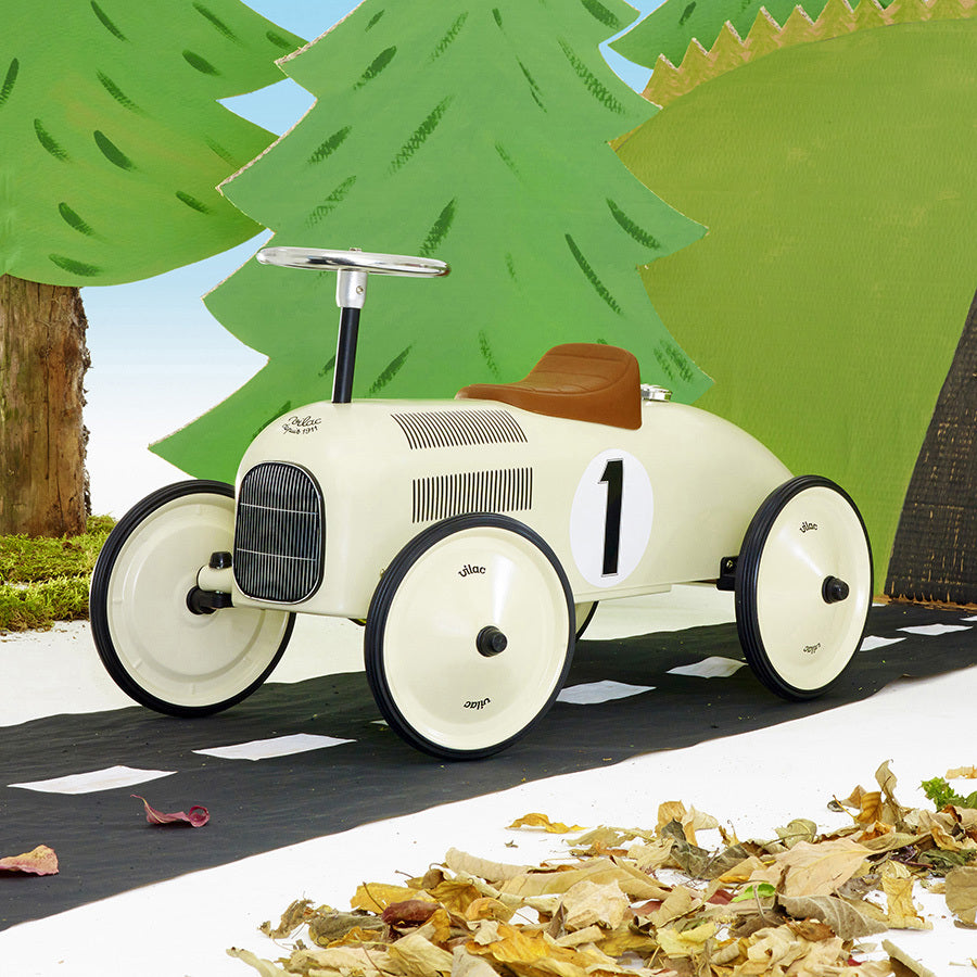 Porteur voiture vintage nacré - Vilac