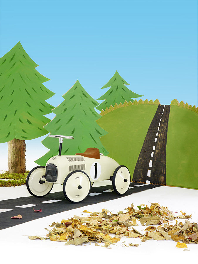 Porteur voiture vintage nacré - Vilac