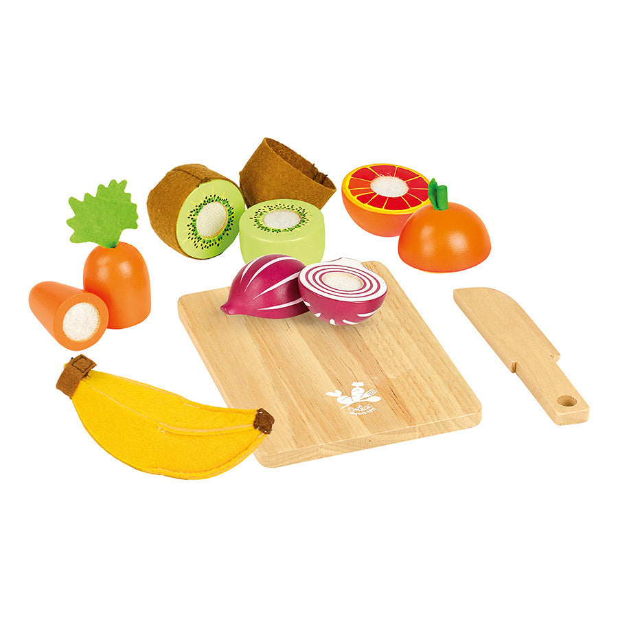 Fruits et légumes à découper Jour de marché - Vilac