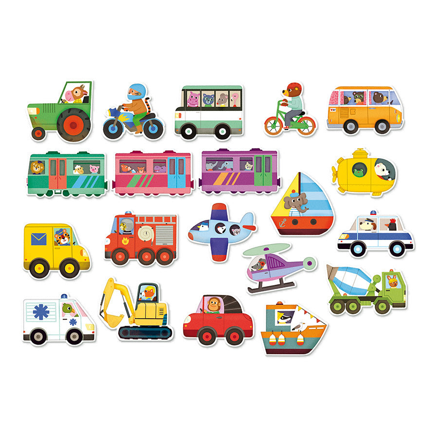 Magnets Les transports - Vilac