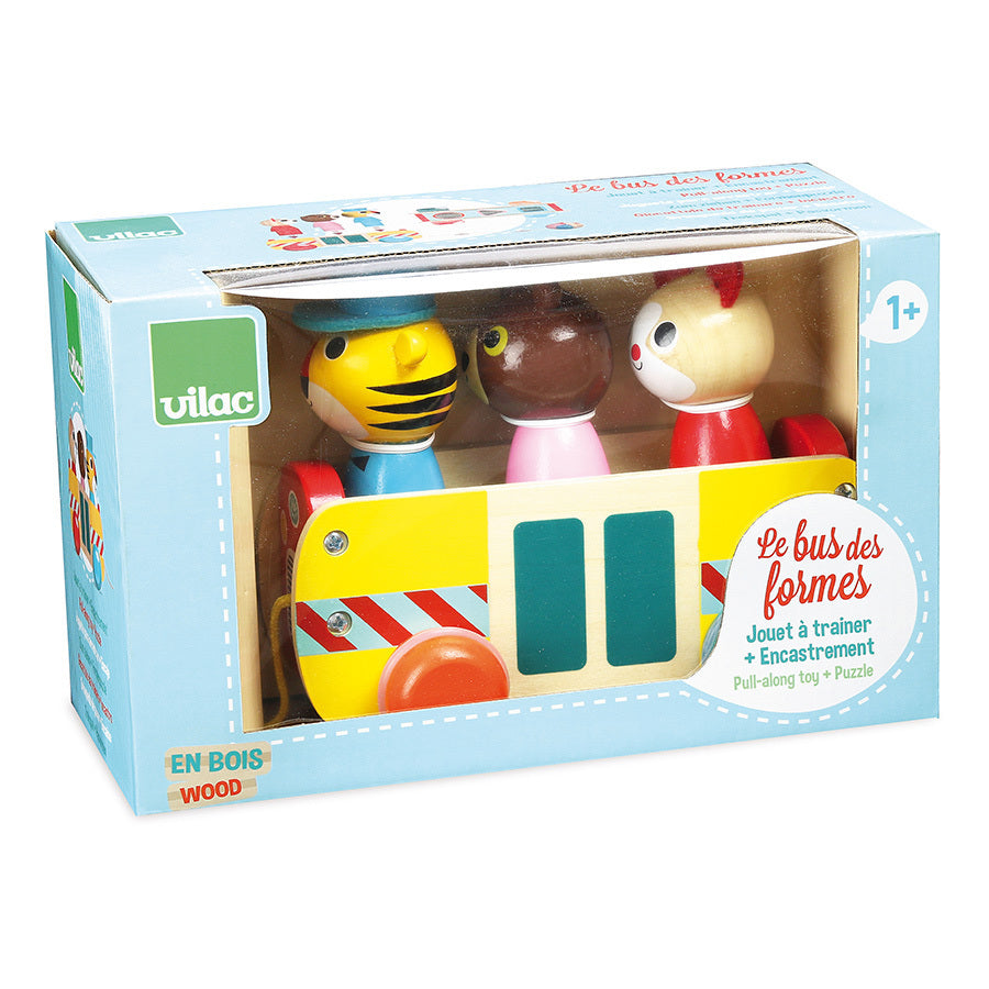 Bus des formes en bois - Vilac