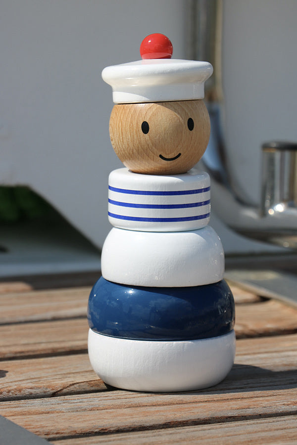 Empilable en bois, Ecole des mousses - Marine nationale - Vilac