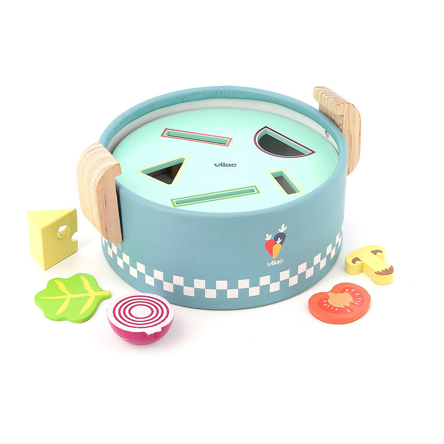 Jeu d’éveil en bois, Popotte minus - Vilac