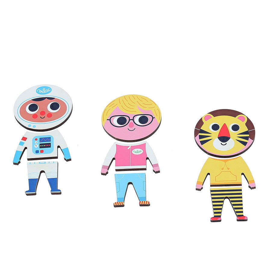 Puzzles Jules à habiller - Vilac