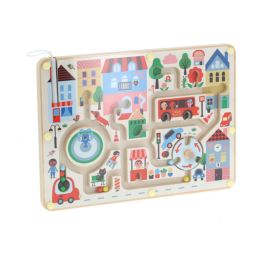 Labyrinthe magnétique Ma petite ville - Vilac