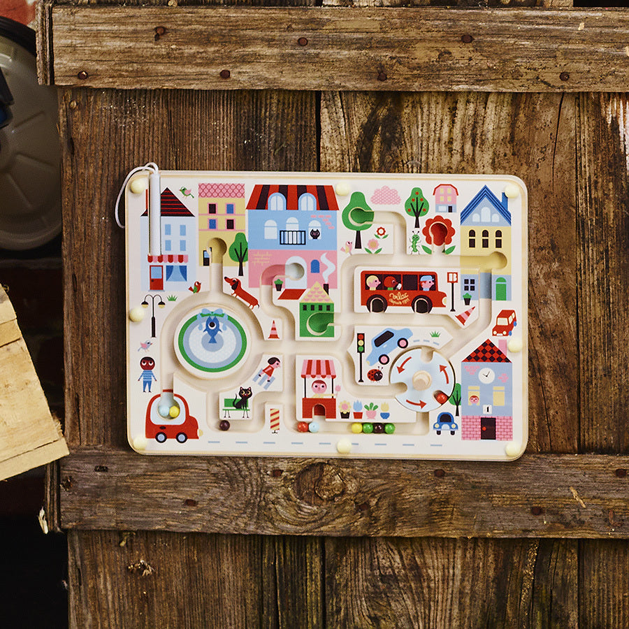 Labyrinthe magnétique Ma petite ville - Vilac