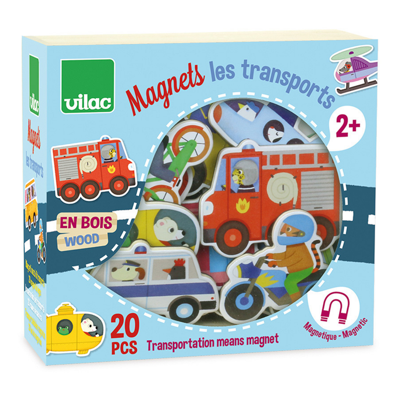Magnets Les transports - Vilac